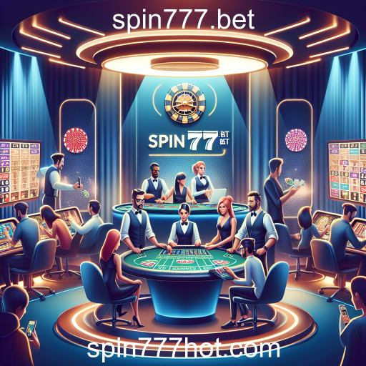A Revolução dos Cassinos ao Vivo em spin777.bet